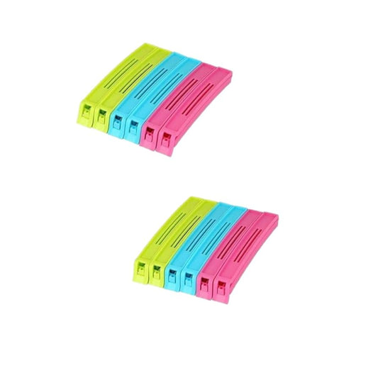 Food snack pounch storage clips
