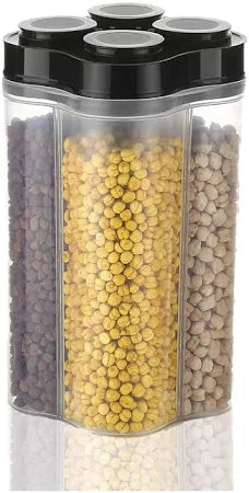 4 section container