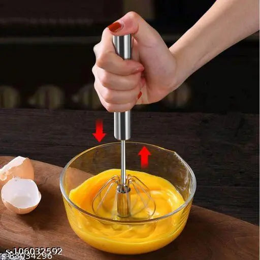 Hand Push Rotary Whisk Blender