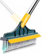 Bathroom cleaning brush and wiper , 120° Rotating Head