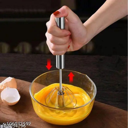 Hand Push Rotary Whisk Blender